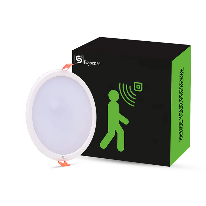 Motion Sensor Round Panel Light 15W On/Off